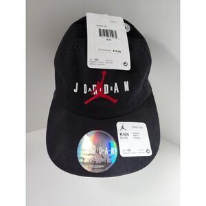 Nike Air Jordan Boys Youth 8/20 Black Hat Cap Adjustable NWT 9A0569-023